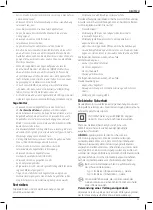 Предварительный просмотр 25 страницы DeWalt DWE7485 Original Instructions Manual