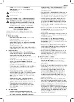 Предварительный просмотр 35 страницы DeWalt DWE7485 Original Instructions Manual