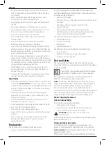 Предварительный просмотр 38 страницы DeWalt DWE7485 Original Instructions Manual