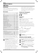 Предварительный просмотр 46 страницы DeWalt DWE7485 Original Instructions Manual