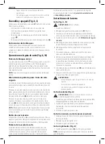 Предварительный просмотр 56 страницы DeWalt DWE7485 Original Instructions Manual