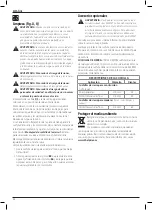 Предварительный просмотр 58 страницы DeWalt DWE7485 Original Instructions Manual