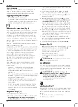 Предварительный просмотр 70 страницы DeWalt DWE7485 Original Instructions Manual