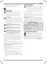 Предварительный просмотр 71 страницы DeWalt DWE7485 Original Instructions Manual