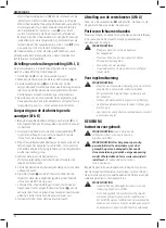 Предварительный просмотр 94 страницы DeWalt DWE7485 Original Instructions Manual