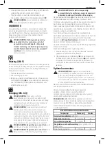 Предварительный просмотр 97 страницы DeWalt DWE7485 Original Instructions Manual