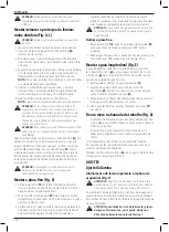 Предварительный просмотр 118 страницы DeWalt DWE7485 Original Instructions Manual