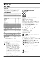 Предварительный просмотр 124 страницы DeWalt DWE7485 Original Instructions Manual