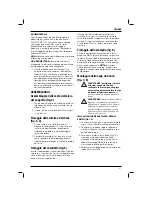 Preview for 43 page of DeWalt DWE74911 Original Instructions Manual