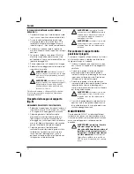 Preview for 44 page of DeWalt DWE74911 Original Instructions Manual