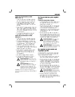 Preview for 51 page of DeWalt DWE74911 Original Instructions Manual