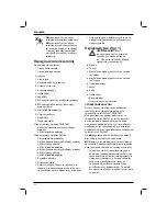 Preview for 92 page of DeWalt DWE74911 Original Instructions Manual