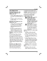 Preview for 93 page of DeWalt DWE74911 Original Instructions Manual