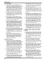 Preview for 50 page of DeWalt DWE8200P Original Instructions Manual