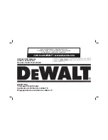 Предварительный просмотр 1 страницы DeWalt DWFP1838 Instruction Manual