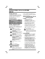 Preview for 46 page of DeWalt DWH052 Original Instructions Manual