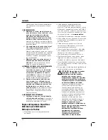 Preview for 60 page of DeWalt DWH052 Original Instructions Manual