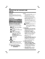 Preview for 66 page of DeWalt DWH052 Original Instructions Manual