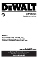 DeWalt DWH161B Instruction Manual preview