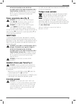 Preview for 41 page of DeWalt DWH201D Original Instructions Manual