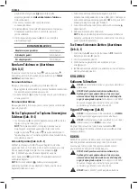 Preview for 52 page of DeWalt DWH201D Original Instructions Manual