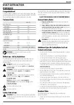 Preview for 5 page of DeWalt DWH205 Manual