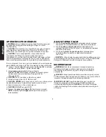 Preview for 8 page of DeWalt DWMT70777 Instruction Manual