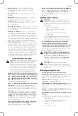 Preview for 9 page of DeWalt DWOAS6PS Instruction Manual