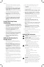 Preview for 8 page of DeWalt DWOAS8HT Instruction Manual