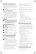 Предварительный просмотр 10 страницы DeWalt DWOAS8HT Instruction Manual