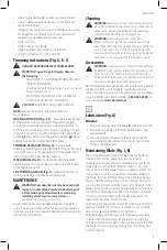 Предварительный просмотр 11 страницы DeWalt DWOAS8HT Instruction Manual