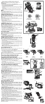 Preview for 2 page of DeWalt DWP610 Instruction Manual