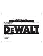 DeWalt DWP849 Instruction Manual preview