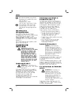 Предварительный просмотр 22 страницы DeWalt DWP849X Original Instructions Manual