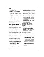 Предварительный просмотр 42 страницы DeWalt DWP849X Original Instructions Manual