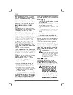 Предварительный просмотр 46 страницы DeWalt DWP849X Original Instructions Manual