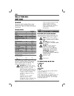 Предварительный просмотр 104 страницы DeWalt DWP849X Original Instructions Manual