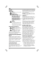 Предварительный просмотр 110 страницы DeWalt DWP849X Original Instructions Manual