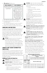 Preview for 5 page of DeWalt DWPW2400 Instruction Manual