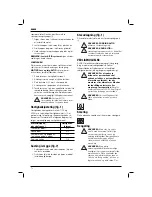 Preview for 14 page of DeWalt DWS520 Original Instructions Manual