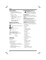 Preview for 22 page of DeWalt DWS520 Original Instructions Manual