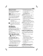 Preview for 23 page of DeWalt DWS520 Original Instructions Manual