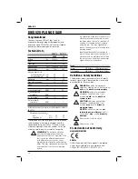 Preview for 28 page of DeWalt DWS520 Original Instructions Manual