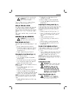 Preview for 33 page of DeWalt DWS520 Original Instructions Manual