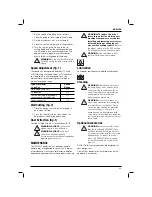 Preview for 35 page of DeWalt DWS520 Original Instructions Manual