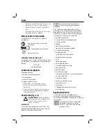 Preview for 42 page of DeWalt DWS520 Original Instructions Manual