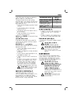 Preview for 45 page of DeWalt DWS520 Original Instructions Manual