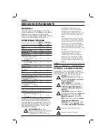 Preview for 48 page of DeWalt DWS520 Original Instructions Manual