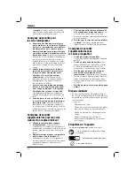 Preview for 52 page of DeWalt DWS520 Original Instructions Manual