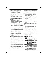 Предварительный просмотр 54 страницы DeWalt DWS520 Original Instructions Manual